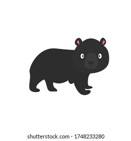 Bear Animal Cartoon Vector Illustration
