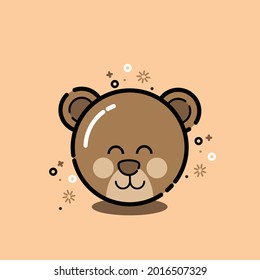 Bear animal, mbe style icon