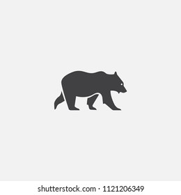 bear base icon. Simple sign illustration. bear symbol design from Russia series. Can be used for web, print and mobile