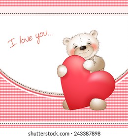 Bear and the big heart