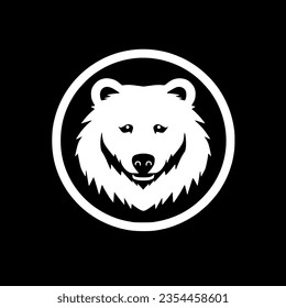Bear | Black and White Vector illustration
