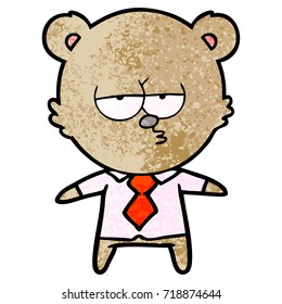caricatura del jefe del oso