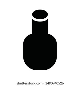 bear bottle icon is a simple icon, like bottle with simple black color, suitable for various needs of your company or business icon,