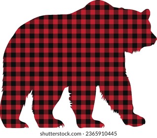 Ilustración del vector con manchas de búfalo de oso