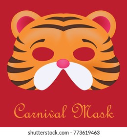 Bear carnival mask