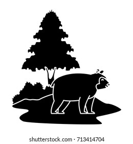 bear cartoon animal