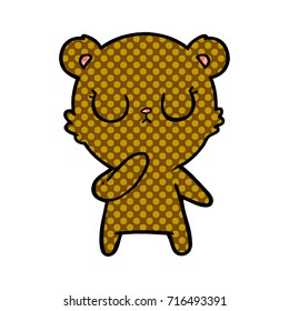 personaje de caricatura de oso