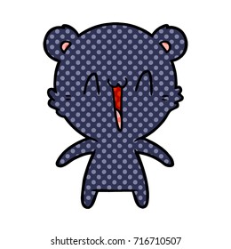 personaje de caricatura de oso