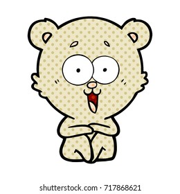 personaje de caricatura de oso