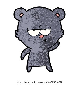 personagem de desenho animado urso