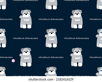 Bear cartoon character seamless pattern on blue background.  Pixel style