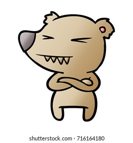 caricatura de oso