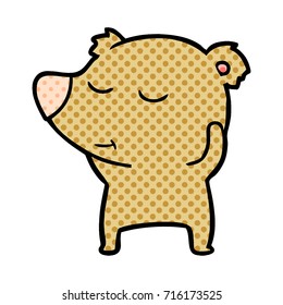 caricatura de oso