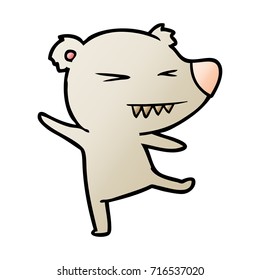 caricatura de oso