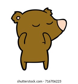 personagem de desenho animado urso