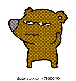 caricatura de oso