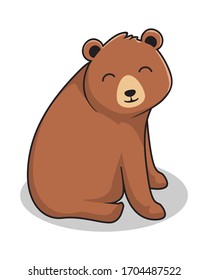 Bear Cartoon Cute Honey Bear