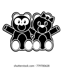 Bear cartoon design