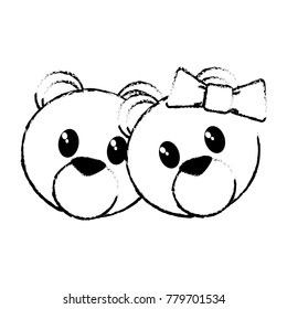 Bear cartoon design