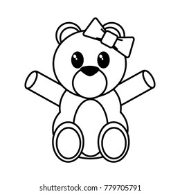 Bear cartoon design