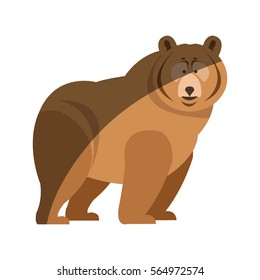 bear cartoon icon