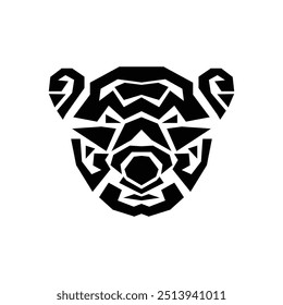 Bear Design de Ícone de Logotipo Conceito