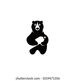 Bear concepts logo vector creative symbol modern