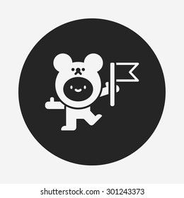 bear costume icon