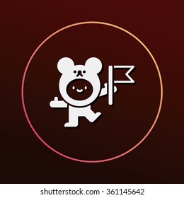 bear costume icon