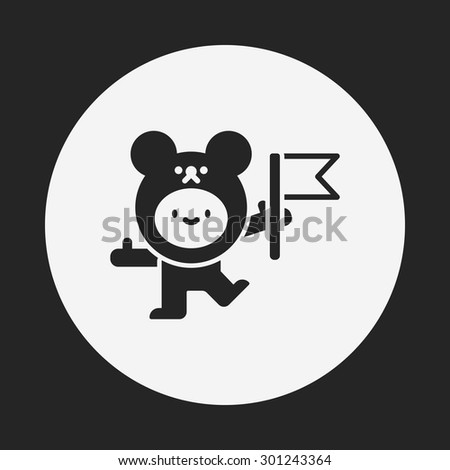 bear costume icon