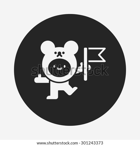 bear costume icon