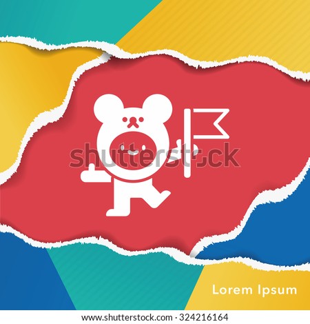 bear costume icon