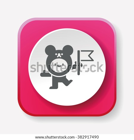 bear costume icon