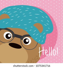 Bear Cute animal cartoon