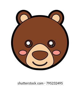 bear cute animal icon image 