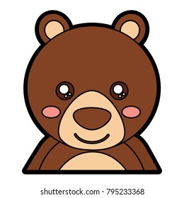 bear cute animal icon image 
