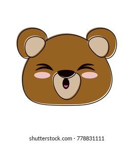 Bear cute cartoon