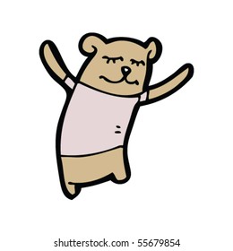 bear dancing cartoon