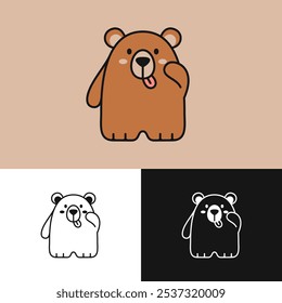The bear design brings a friendly and fun feel, ideal for attracting children's attention