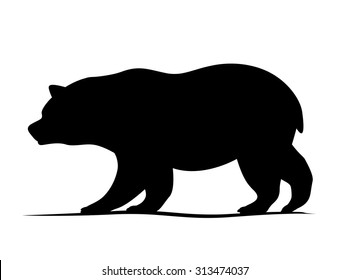 Bear digital design, vector illustration eps 10