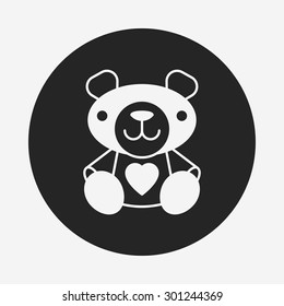 bear doll icon