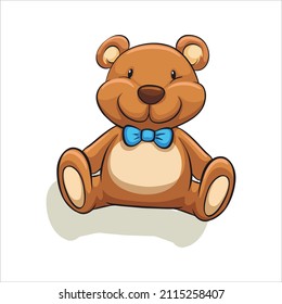 Bear Doll Still Shit Disfruta del carácter vectorial original