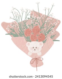 Bear Doll Valentine Day, Spread Love!