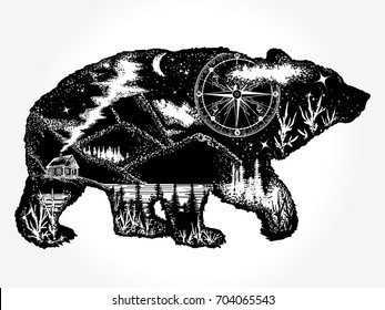 Bear Native American Art Images Stock Photos Vectors Shutterstock