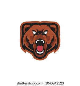 Editable Bear Vector Your Logo Stock Vector (Royalty Free) 1083618323