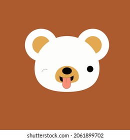 El oso emoji expresa diferentes emociones según los sentimientos.