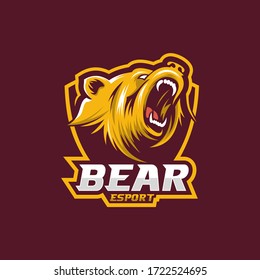 Bear Esport Logo Inspiraiton Design