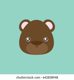 bear face expression