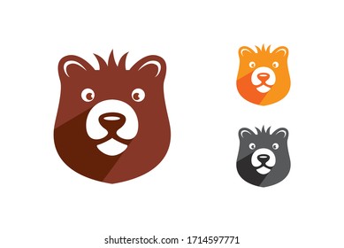 Bear Face looks like shield 