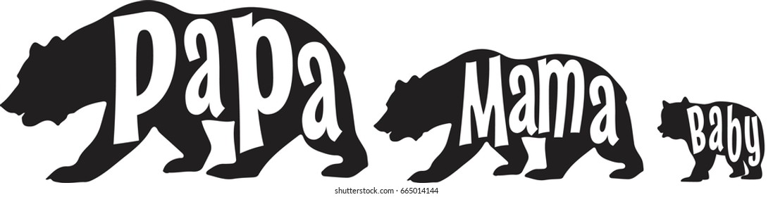 Download Bear Silhouette Images, Stock Photos & Vectors | Shutterstock